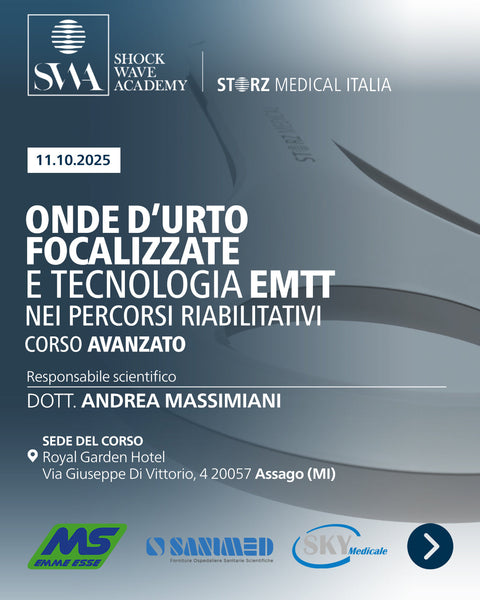 Onde d’urto focalizzate e tecnologia EMTT nei percorsi riabilitativi